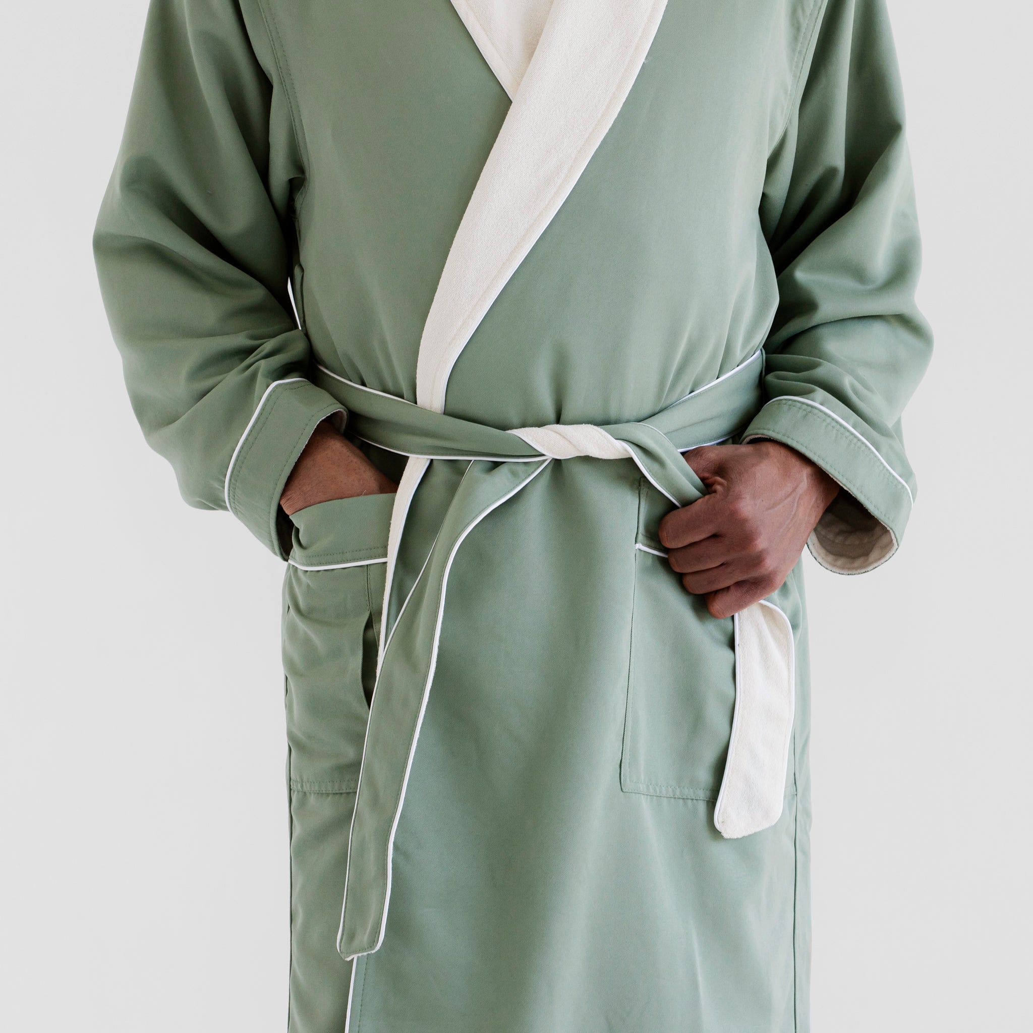 Luxury Spa Robes | Classic Terry Cloth Bathrobe | Green | Luxury Spa Robes