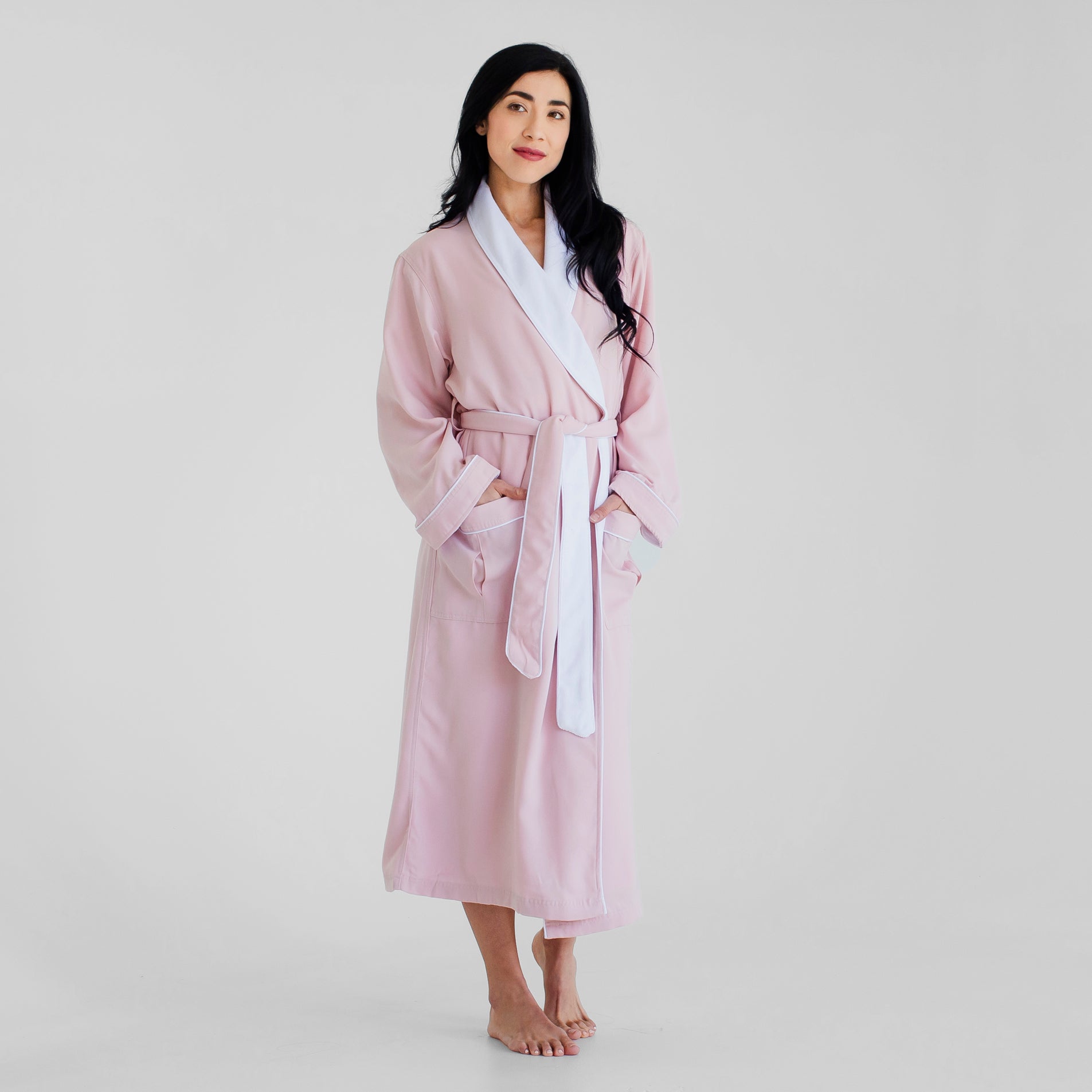 Luxury Spa Robes | Classic Terry Cloth Bathrobe | Pink | Luxury Spa Robes