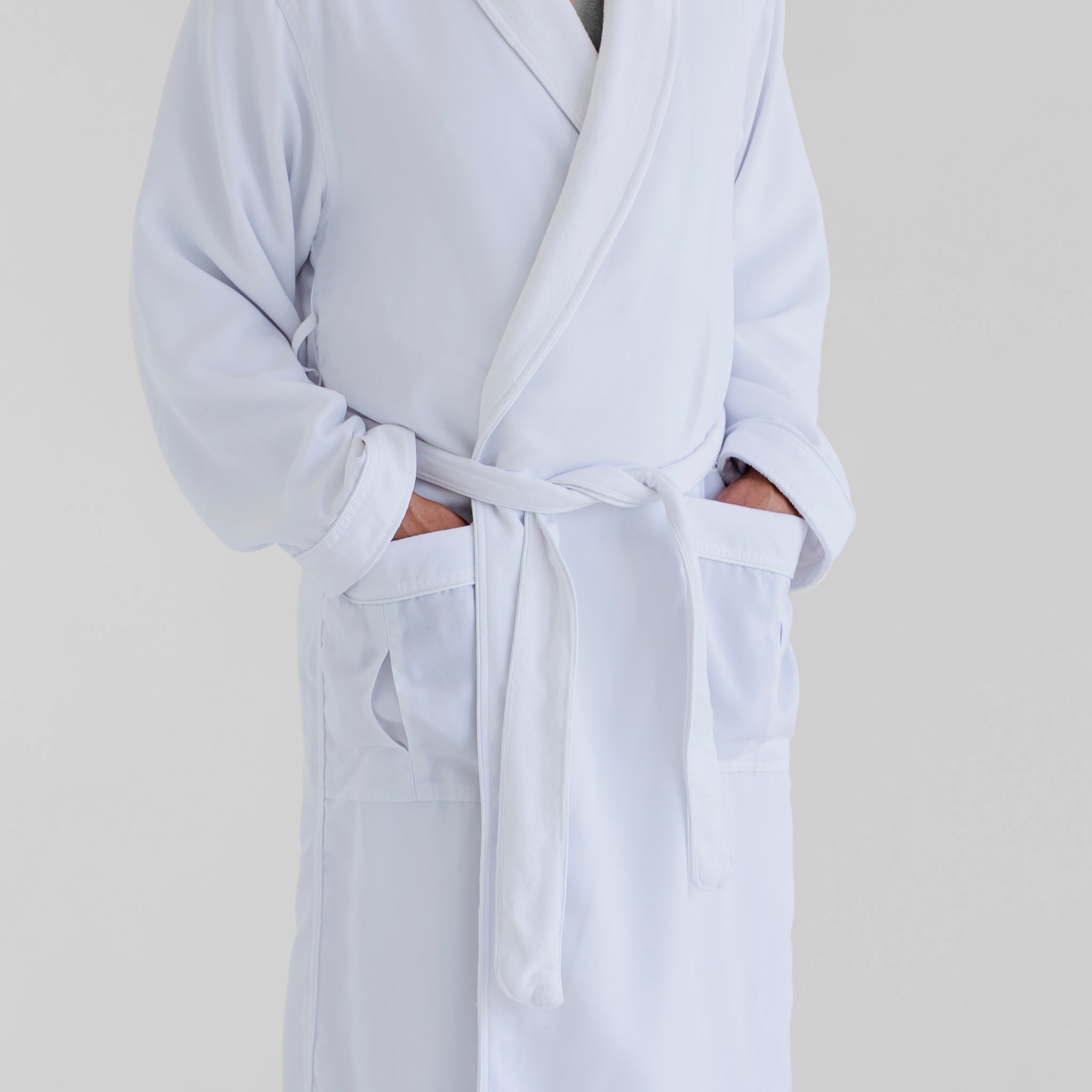 Whit Robe Luxury Spa Robes | Classic Terry Cloth Bathrobe | White | Luxury Spa Robes