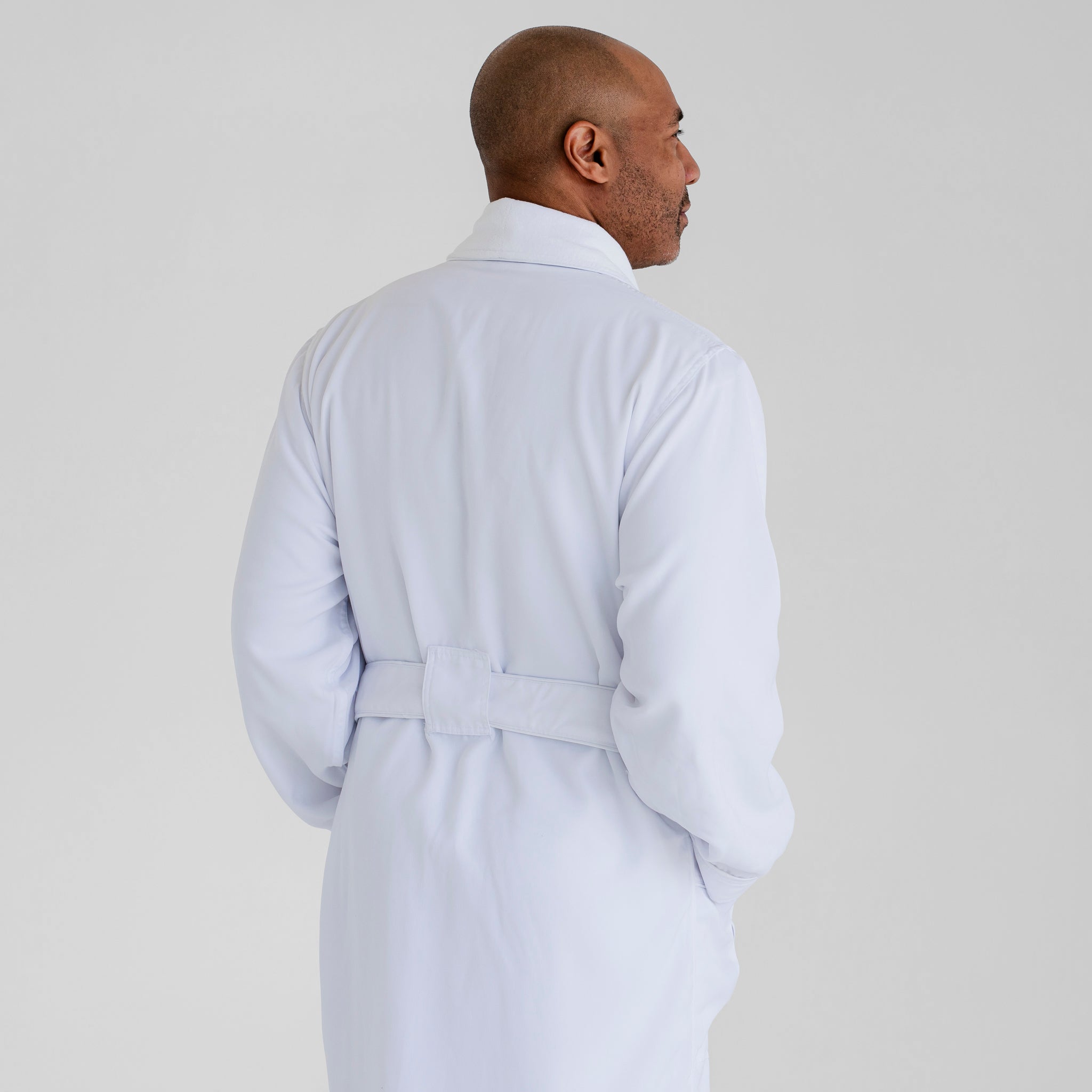 Luxury Spa Robes | Classic Terry Cloth Bathrobe | White | Luxury Spa Robes