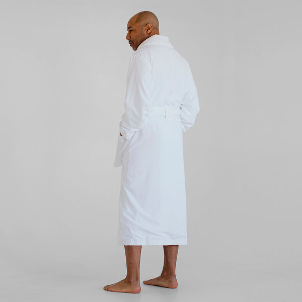 Deluxe Plush Spa Robe - White