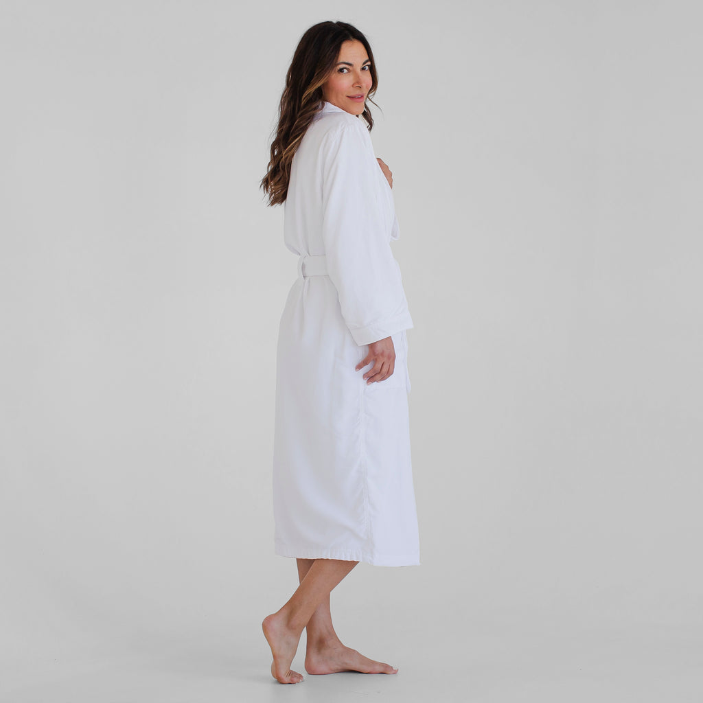 Luxury Spa Robes | Deluxe Plush Bathrobe | White | Luxury Spa Robes