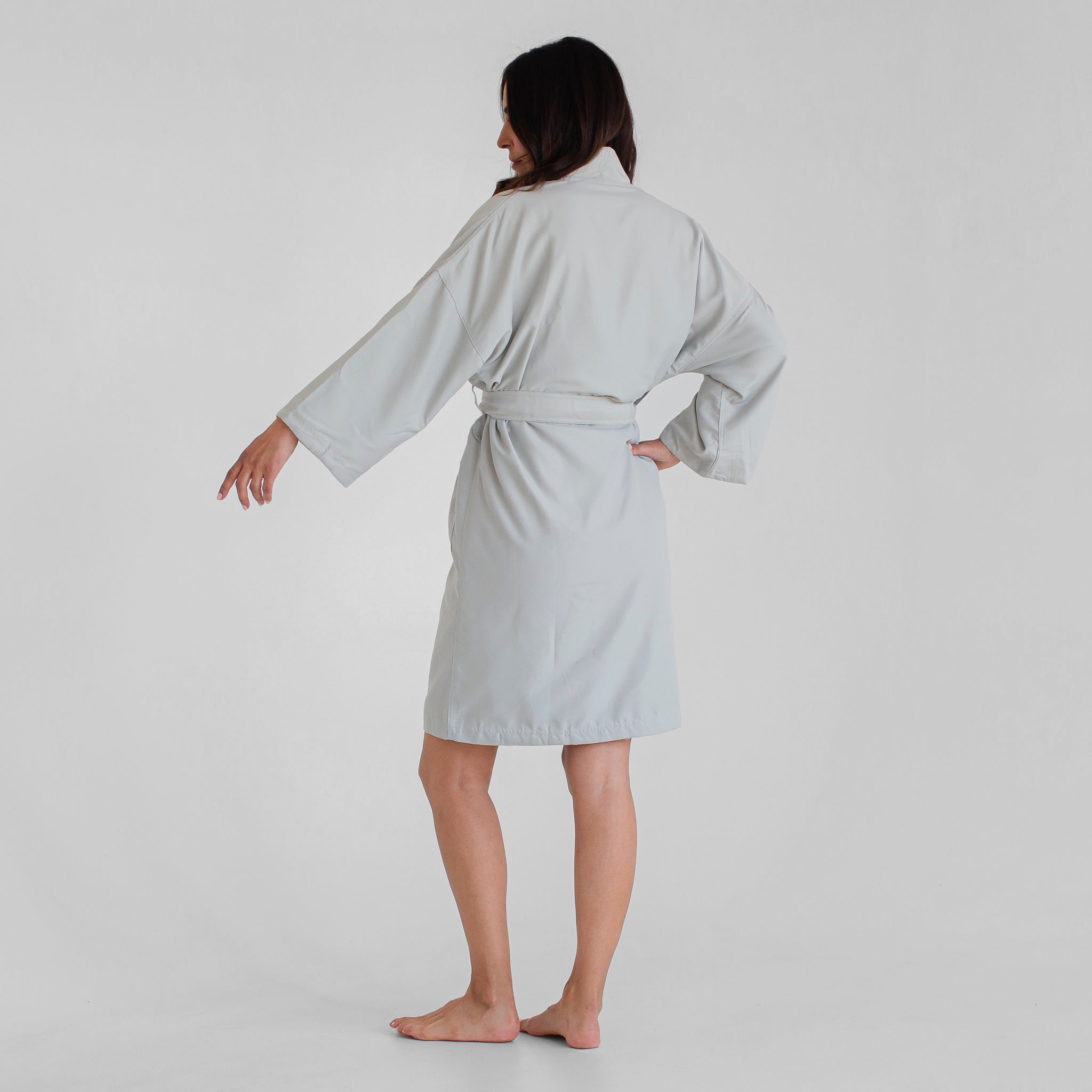 Luxury Spa Robes | Kimono Plush Bathrobe | Sage Green | Luxury Spa Robes