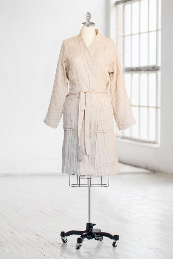 NEW: Gauzy Waffle Robe
