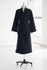 Classic Terry Cloth Spa Robe in black