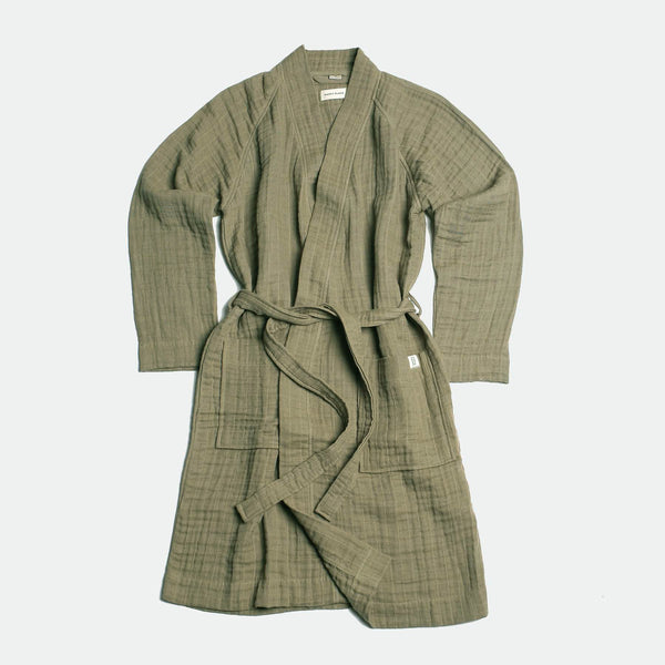 NEW: Gauzy Waffle Robe